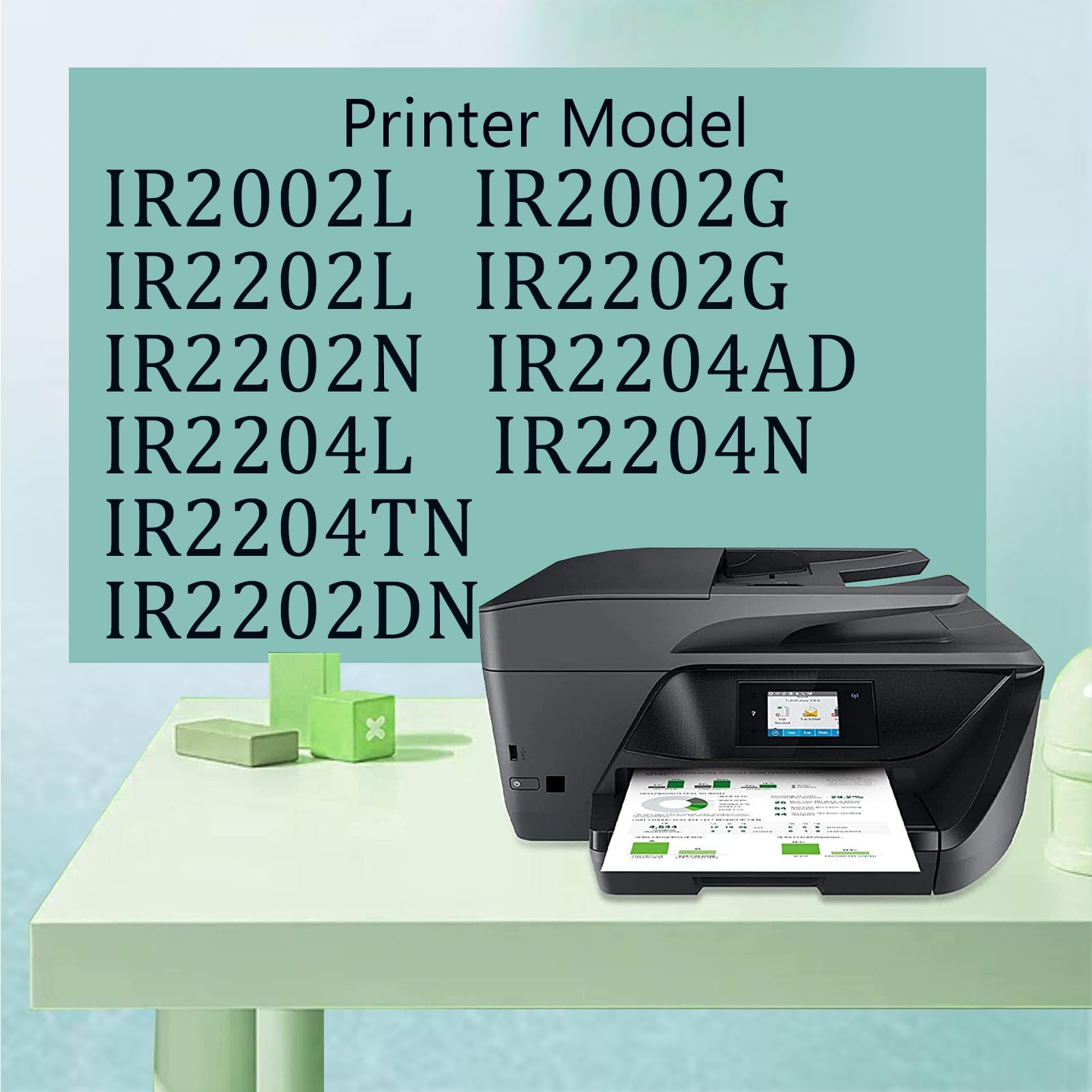 Amazon.co.jp: NPG-59 GPR-45 C-EXV42 for CANON IR2002L IR2202L